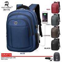 Men-ransel-tas-tas-polo TRANDS BACKPACK 36169 Capacity 23 L - BACKPACK Bag - Back Bag - Blue - Bag-TAS-