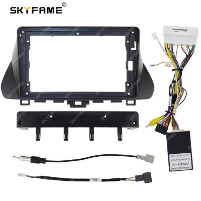 SKYFAME Car Frame Fascia Adapter Canbus Box For Hyundai La Festa LaFesta 2019 Android Radio Audio Dash Fitting Panel Kit