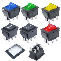 Kcd2 1pcs rocker switch power switch switch 3 positions 6 electrical equipment with light switch 16a 250vac / 20a 125va Power Points  Switches Savers