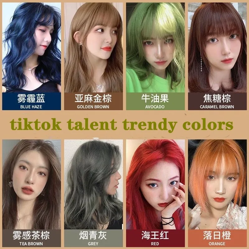 Hair colour Professional Colour Cream 100ml Hair Dye Color / Developer  (Malaysia Stock)silver hair/rose gold/ash blue/lavender hair | Lazada