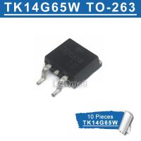 10pcs TK14G65W TO-263 TK14G65 N-Channel 650V 13.7A MOSFET