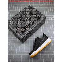 2023 Original Fragment x CLOT x A F 1 Black silk Mens Shoes Womens Shoes Sports shoes(gift) Sports Shoes