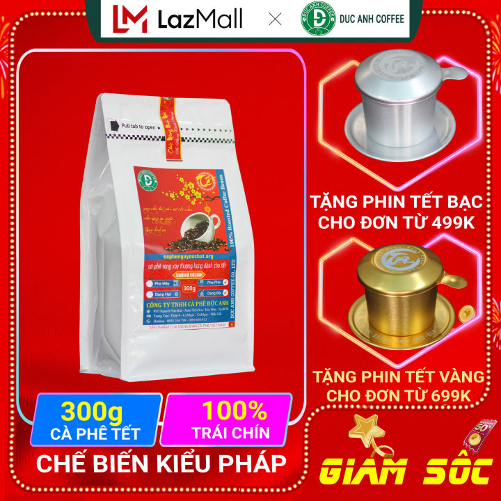 Cà phê Tết - Hãy thưởng thức cà phê Tết đậm đà vị nguyên chất chỉ với túi cà phê đặc biệt được in kiểu chữ độc đáo. Đây là món quà tuyệt vời dành tặng bạn bè và người thân trong dịp Tết đang đến gần. Hãy nhanh chân đến cửa hàng và trải nghiệm cà phê Tết thật tuyệt vời!