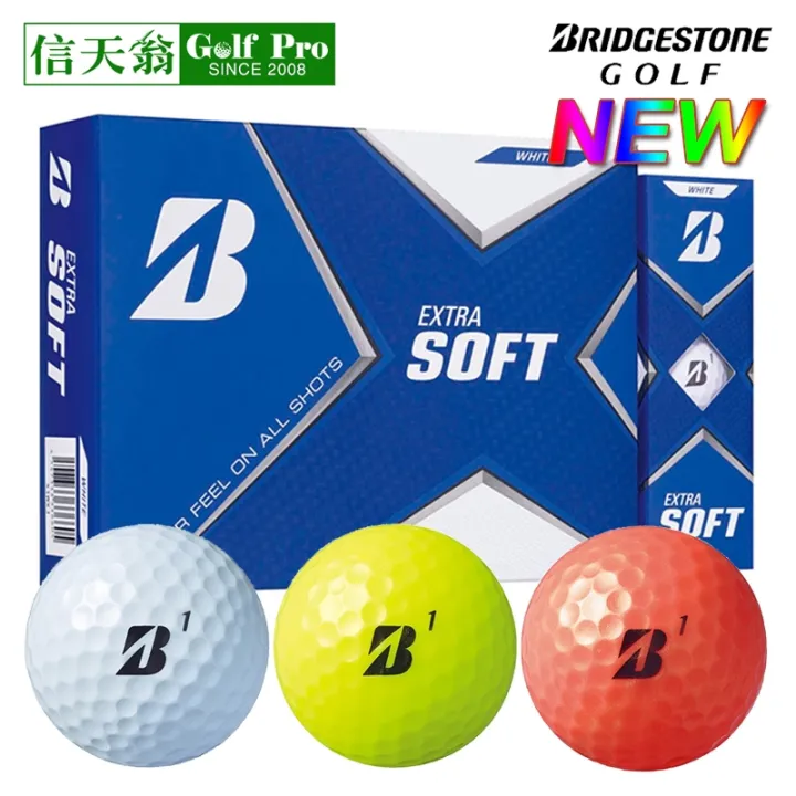 The new Bridgestone Bridgestone distance color soft golf game off the