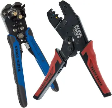 Klein Tools J207-8CR Needle Nose Pliers are All-Purpose Linesman Pliers &  J215-8CR Multitool Pliers, Hybrid Multi Purpose Tool/Crimper, Wire  Stripper