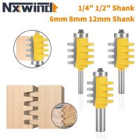 NXWIND 6MM 6.35MM 8MM 12MM 12.7MM Shank Joint Bit Router เครื่องตัดมิลลิ่งงานไม้สําหรับไม้ Bit Face Mill End Mill