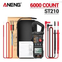 ANENG Digital Clamp Meter AC/DC Current Clamp True-RMS Multimeter Auto-Ranging Multi Tester with Amp Volt Ohm Resistance Capacitance Continuity Diode Temperature Frequency NCV Tests for Automotive Electronic HVAC Tech