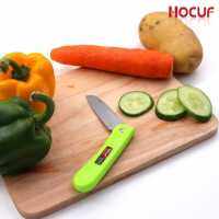 มีดปอกผลไม้ พับได้  HOCUF HCF-1523 (สีเขียว)