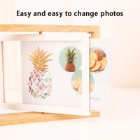 Stylish Rotating Picture Frame Exquisite 6/7/8 Inches Floating Picture Frame Ornament Creative Photo Holder Mothers Day Gift