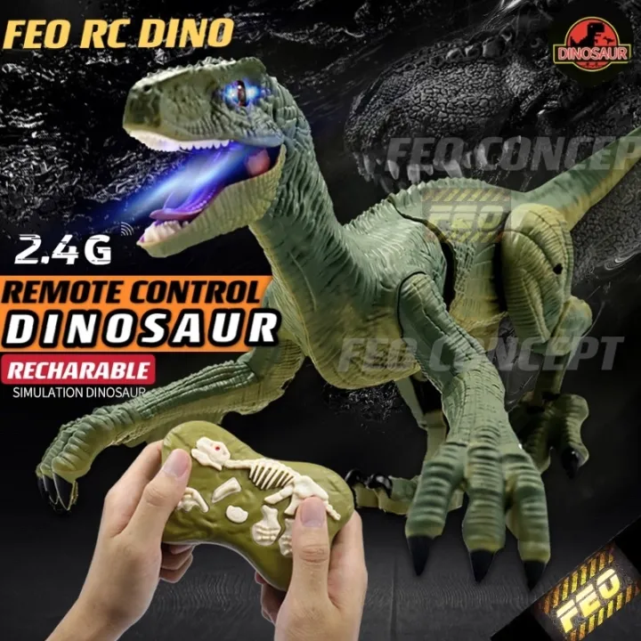 FEO Gd020 Rc Dinosaur Rechargeable TRex Dinosaur Toys Dinosaur Control Remote Control Dino