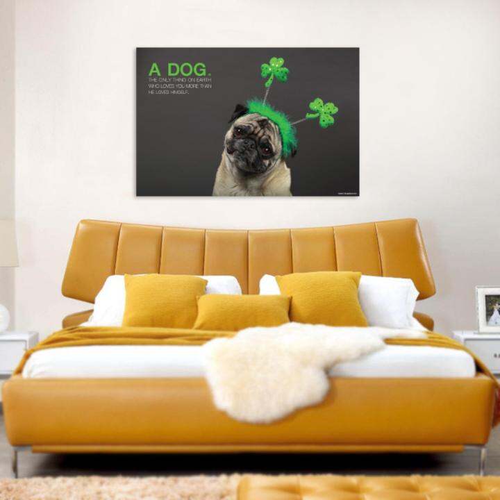 u-ro-decor-รุ่น-wonder-dog-ภาพพิมพ์-ขนาด-60-x-90-cm-ยูโรเดคคอร์-ภาพแต่งบ้าน-รูปภาพติดผนัง-รูปภาพวิวธรรมชาติ-รูปภาพพิมพ์กรอบลอย-ภาพวิวสวยๆ-ตกแต่งผนัง-รูปภาพพร้อมแขวน-printing-picture-wall-picture-canva