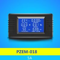PZEM-018 Single Phase 6in1 AC ดิจิตอลแรงดันไฟฟ้า Amp พลังงานความถี่ Power Factor Meter 220V 5A จัดส่งฟรี