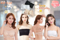 บราเกาะอกลูกไม้3 ตะขอมีฟองน้ำในตัวถอดออกได้อก 32 -36 ใส่ได้[SB-020]