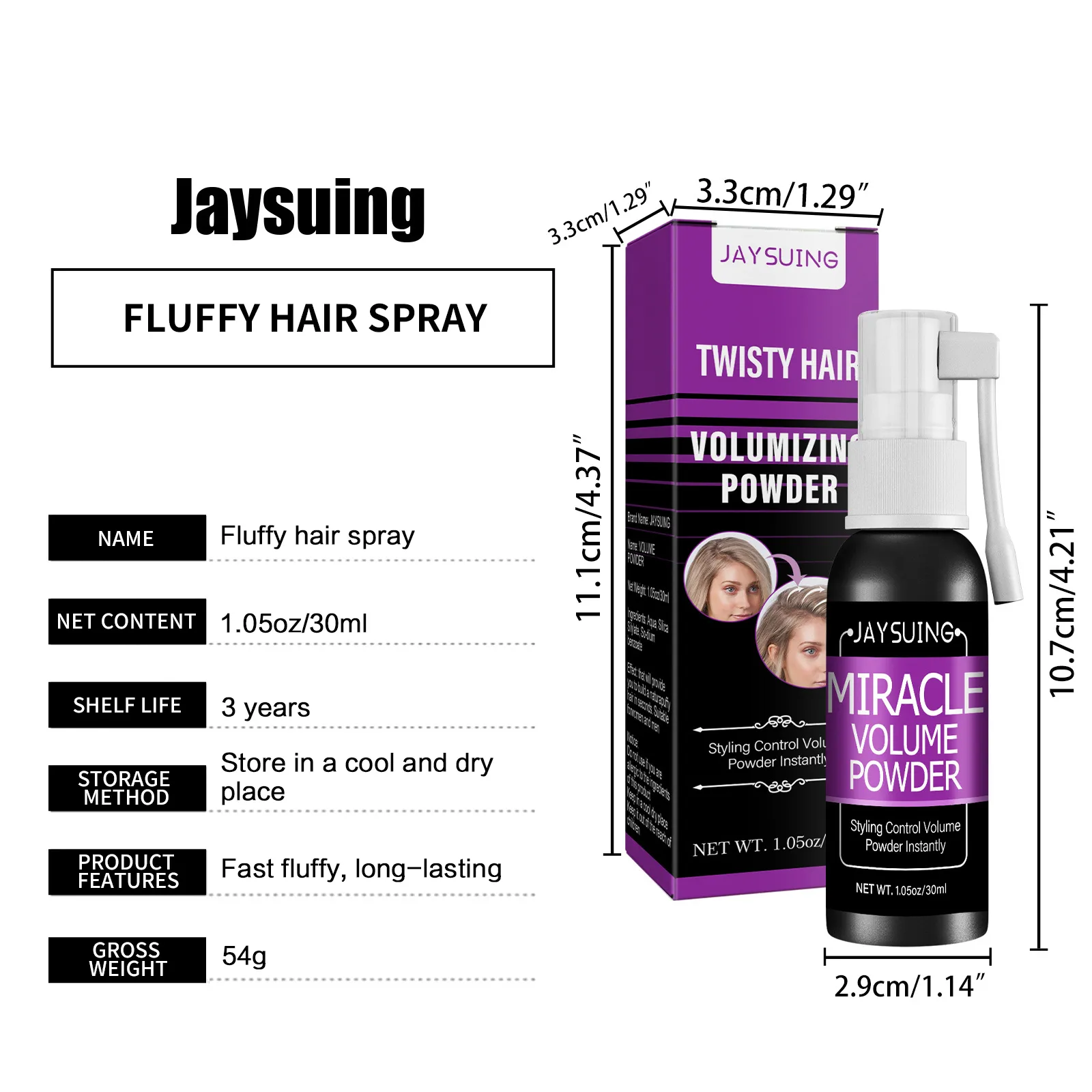 Styling Fluffy Spray Hairspray Unisex Dry Glue Hairstyle Broken Hair  Long-lasting Quick-drying Gel Waters Styling Spray Strong Styling Hair Spray  AliExpress | 30ml Quick Fluffy Hair Spray Hair Oil Removal Volumizing Dry