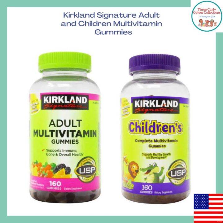 Kirkland Multivitamin 160 Gummies expiration Sep 2023 Lazada PH