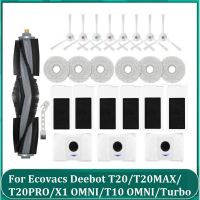 R Replacement Essories Kit For Ecovacs Deebot T20/T20MAX/T20PRO/X1 OMNI/T10 Omni/Turbo Robot Vacuum Cleaner