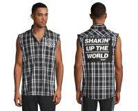 Shakin Up The World Sleeveless Button Down (เสื้อเชิ้ตแขนกุดออกกำลังกายซุมบ้า)