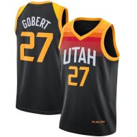 เสื้อกีฬาแจ๊ส NBA สไตล์คลาสสิก ชุดเครื่องแบบบาสเก็ตบอล 45 Mitchel 27 Gobert Season HAppkf82LKldne32