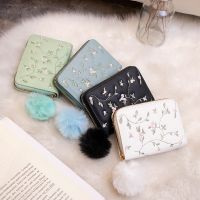 Dompet wanita kulit PU dompet wanita terbuat dari kulit dompet wanita tempat kartu dapat dilipat portabel dompet koin wanita