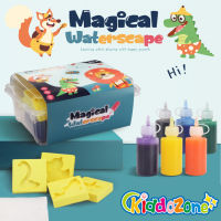 KiddoZone ของเล่นเสริมความรู้ DIY Magic Water Magical ตัวยึดของเล่นเด็ก DIY วิทยาศาสตร์ของเล่นมายากล