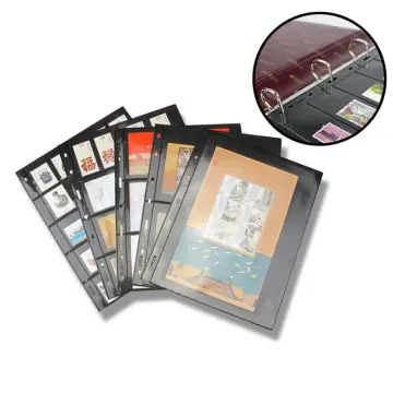 Postage Stamps Album 20 pages 500 units handmade Stamp Collecting Book  Collecting 12 inch