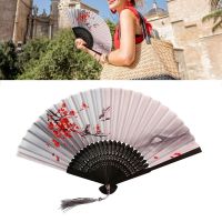 Chinese Style Bamboo Vintage Folding Fan Art Craft Party Favor Dance Hand Fans