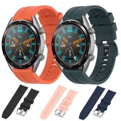 ♧Huawei Watch GT 2 2E Pro สำหรับ Samsung Galaxy นาฬิกา3 45มม. 46มม. เกียร์ S3 Frontier สร้อยข้อมือ Amazfit GTR 47มม. 22มม. นาฬิกา