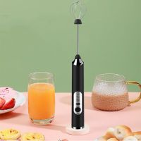 Electric Egg Beater Stainless Steel Automatic Egg Whisk Cream Foam Mixer Coffee Milk Frother Foamer USB Household Egg Stirrer