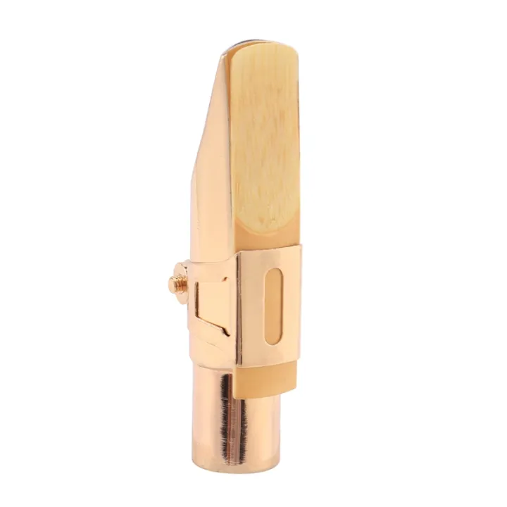 golden-alto-sax-saxophone-mouthpiece-with-cap-and-ligature-musical-instruments-parts