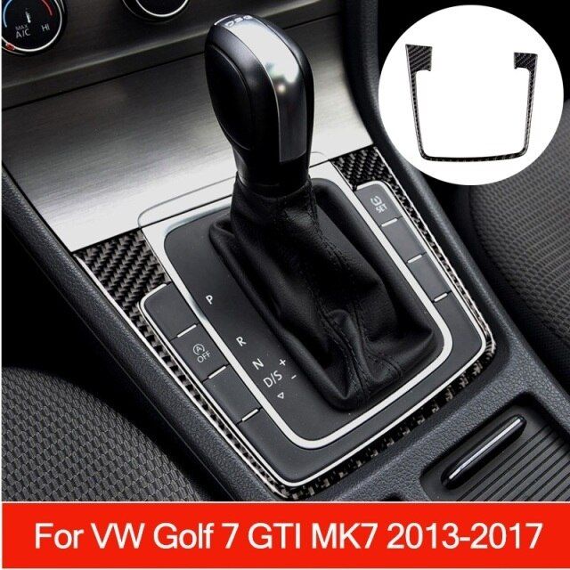 hot-k-คาร์บอนไฟเบอร์-อุปกรณ์เสริม-mk7-7-gti-แผงควบคุมเครื่องปรับอากาศ-cd-แผงเกียร์พวงมาลัยแผงอากาศ