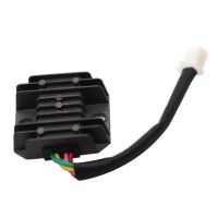 ∈∋₪ Universal 12V Voltage Regulator Rectifier 4 Wires for GY6 125cc 150cc ATV Dirt Bike Go Kart Moped and Scooter