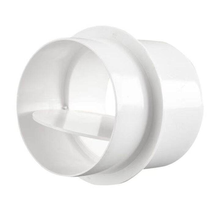 PVC Fan Plastic OneWay Check Valve Gas Exhaust Pipe Against The Return