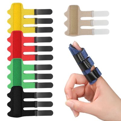 ✺№﹍ 1Pcs Adjustable Finger Corrector Splint Pain Relief Finger Brace Support Hand Splint Fix Strap Protector For Arthritis Joint