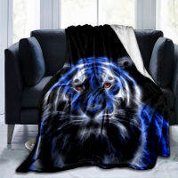 3D Art Printing Animal Tiger Modern Blanket Flannel Soft Plush Sofa Bed Throwing Cartoon Blankets for Beds Gifts Dropshipping