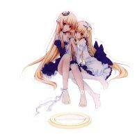 ของเล่นคอสเพลย์ตุ๊กตาขยับแขนขาได้อนิเมะ Chobits รูปอะคริลิค Elda Chii Freya รูปแบบยืนตุ๊กตาขนาด15ซม.