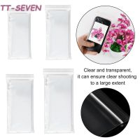 【TT SEVEN】100 pieces of disposable anti-epidemic and dust-proof mobile phone isolation ziplock bag thickened touch screen sealed bag disposable sealed bag isolation plastic bag