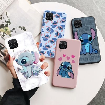 【YF】▽  A12 Nacho 6.5  Silicone Lilo Cartoon Cover A 12 SM-A125F Fundas Coque