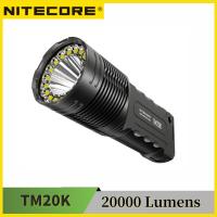 Nitecore TM20K ไฟฉาย LED ชาร์จ USB-C ได้20,000ลูเมนพร้อมไฟพวงกุญแจ Lumentac