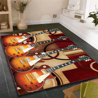 Music Is The Voice Of The Soul Guitar Room Bedroom Floor Mat Car rugs and cars for home living room