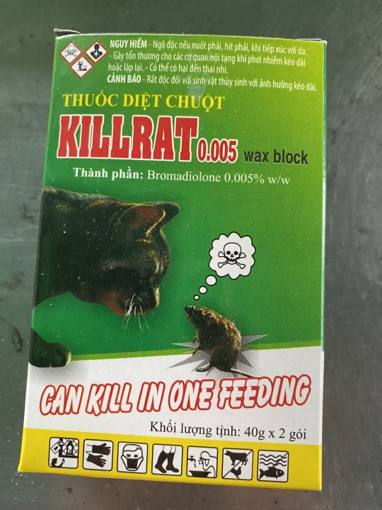 2 Gói) Thuốc chuột - Thuốc diệt chuột - Thuoc chuot - Thuoc diet ...