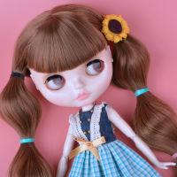 Neo Blyth Doll Customized NBL Shiny Face,16 OB24 BJD Ball Jointed Doll Custom Blyth Dolls for Girl, Gift for Collection YM09