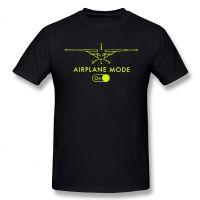 Pilot Airplane Mode T Shirts Graphic Cotton Streetwear Short Sleeve Birthday Gifts Flying Aircraft T-Shirt Mens Clothing