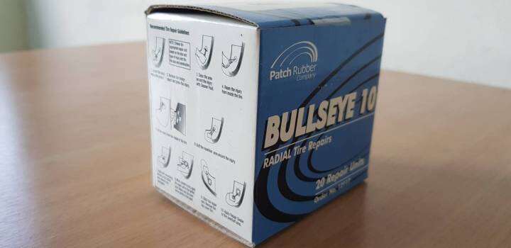 แผ่นปะยางเรเดียลรถบรรทุก-bullseye10-ขนาดบรรจุ-20-ชิ้นต่อกล่อง-ขนาดแผ่นปะยาง-51-x-76มม-2x3นิ้ว