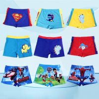 COD DSFERGWETERW Children Swimming Trunks Swimming Cap Boy Cartoon Spiderman Swimming Trunks Lace Up Boxer