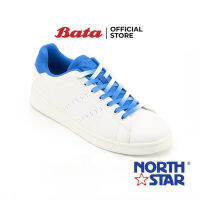 North Star by Bata บาจา รองเท้าผ้าใบผูกเชือก 2 สี พร้อมเทคโนโลยี Life Natural ลดกลิ่นกำจัดแบคทีเรีย 99% ใส่ได้ทั้งชายและหญิง Unisex รุ่นพีเม่  รหัส 8209052