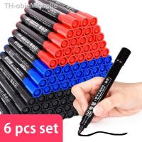 【hot】✼  Haile 6 Pcs Oily Permanent Paint Color Pens for Tyre Markers Stationery Supplies