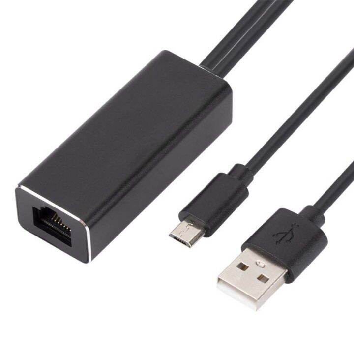 ASHANTIE Micro USB for Fire TV Stick USB to RJ45 Wired Adapter Driver ...