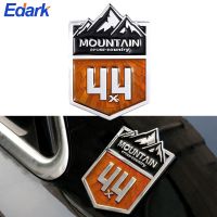 1 PC Metal Emblem Car Styling 4X4 Mountain Front Grille Sticker Badge For Jeep Compass Grand Cherokee Renegade Wrangler SUV 4WD