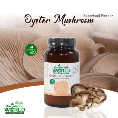 🌿Premium Organic🌿 Oyster Mushroom Powder  ผงเห็ดนางรม 100g
