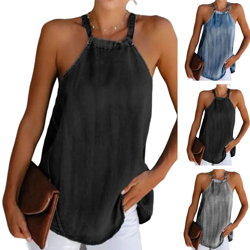  Wmen Halter Tank Top